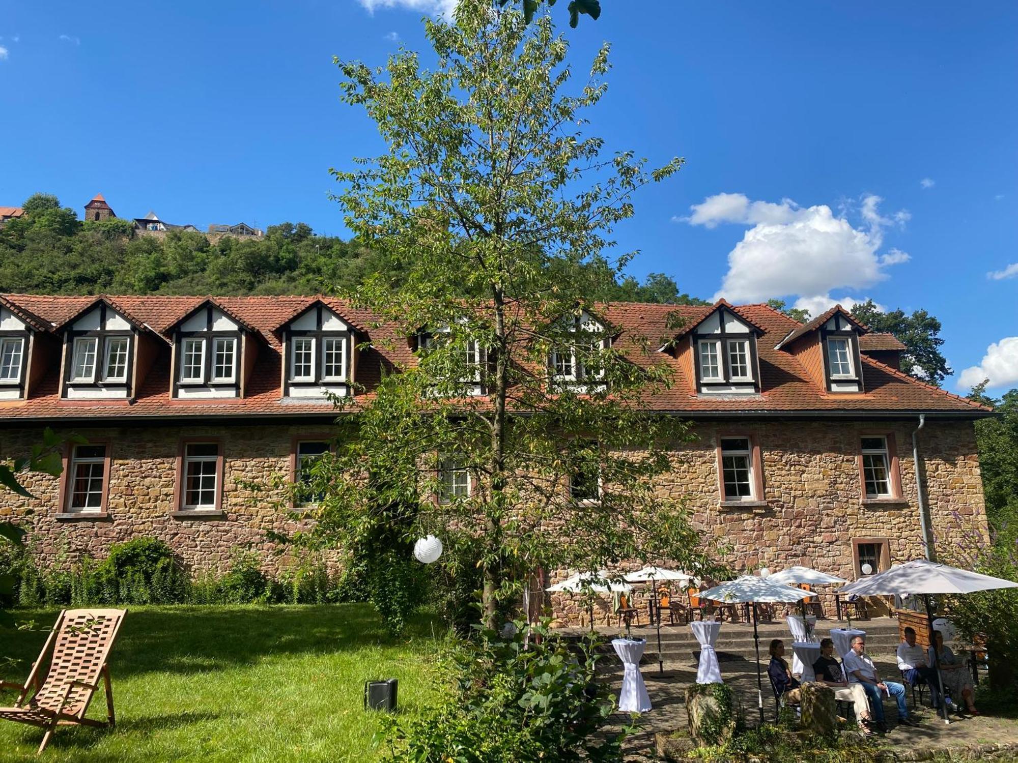 Felsenmuehle Neuleiningen Bed & Breakfast Exterior foto